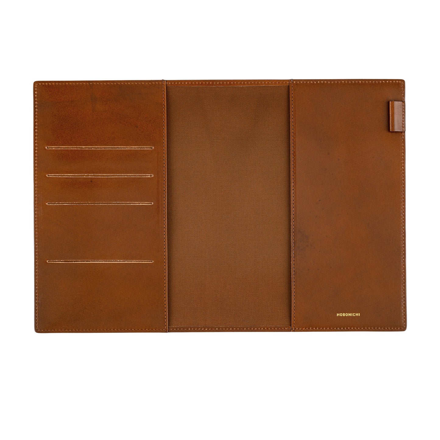 Hobonichi A5 Cousin Cover Only - Leather: Taut (Brown)