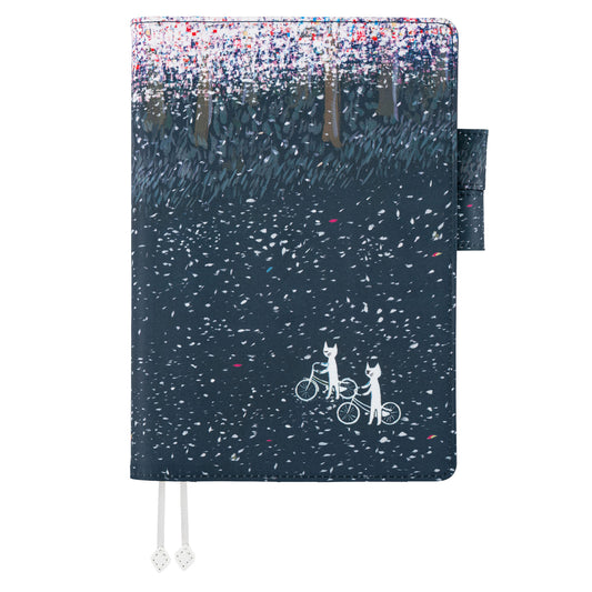 Hobonichi A5 Cousin Cover Only - Hiroko Kubota: The Tone of Illuminated Flowers