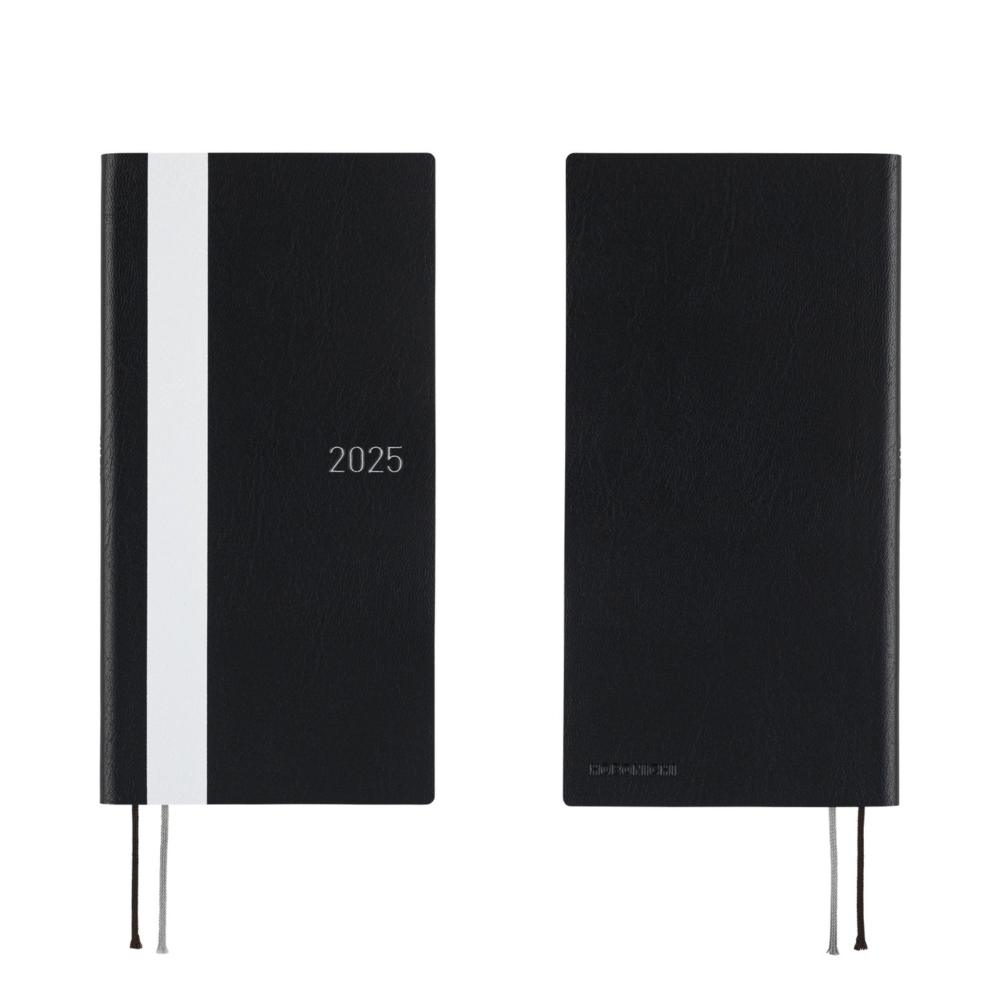 Hobonichi 2025 Weeks - White Line: Black