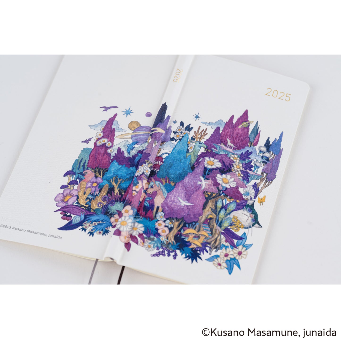 Hobonichi 2025 Weeks - Masamune Kusano x junaida: Through the Purple Night