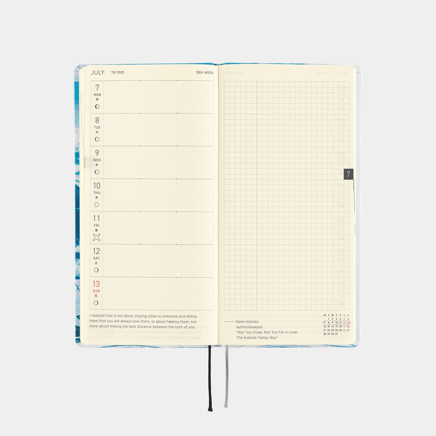 Hobonichi 2025 Weeks - Naoki Ishikawa: Denali in the Midnight Sun #1