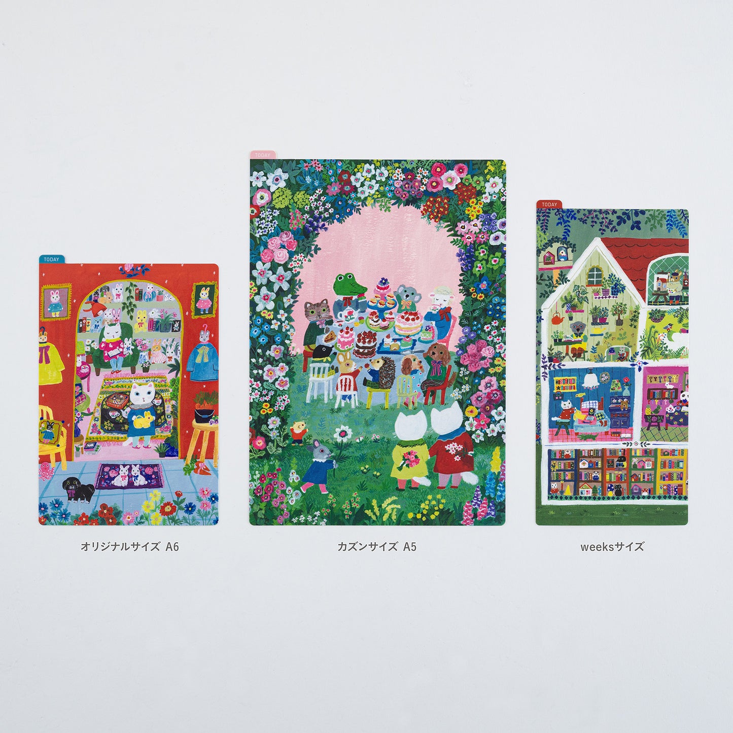 Hobonichi A6 Techo Pencil Board - Yumi Kitagishi: (In the Room)