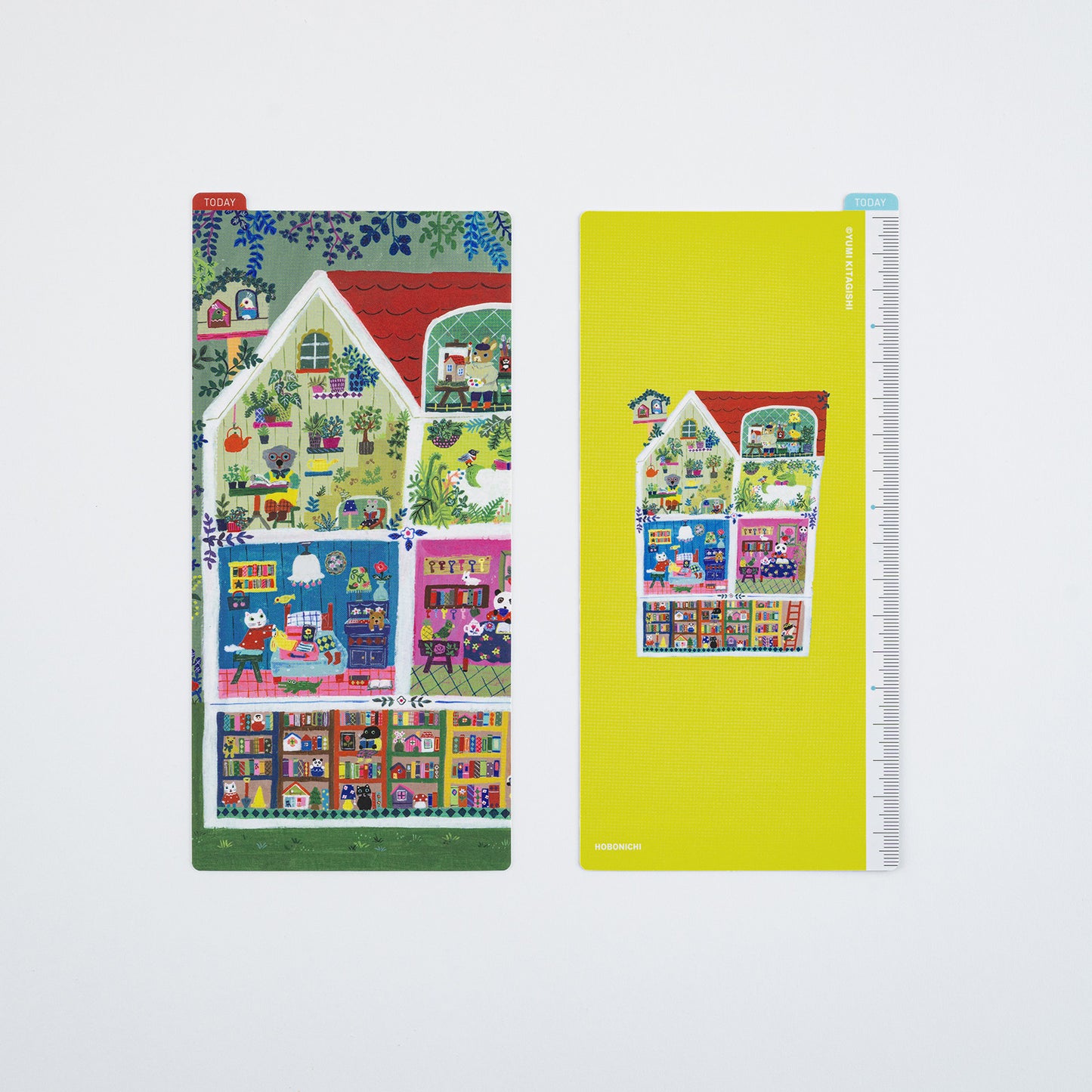 Hobonichi Weeks Pencil Board - Yumi Kitagishi: (Animal Condo)