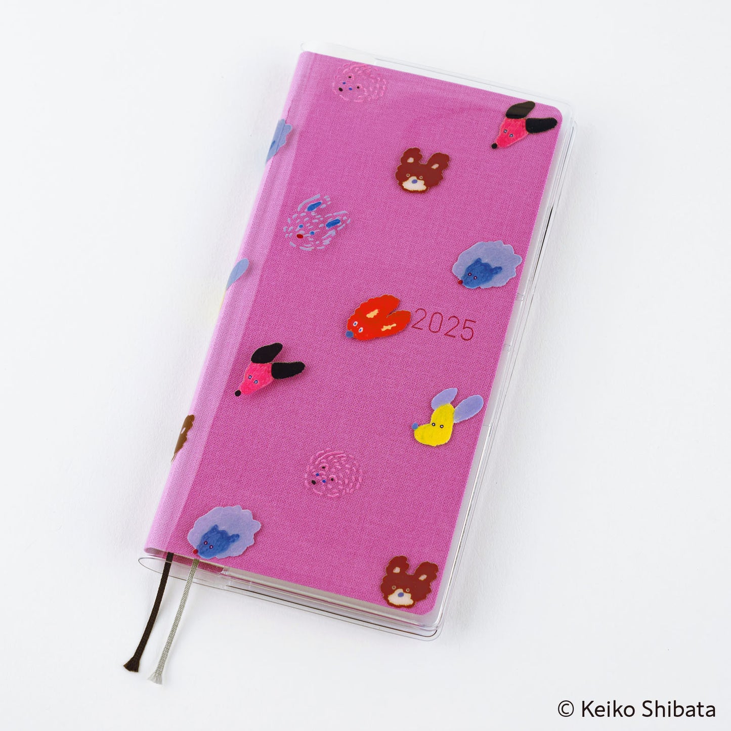 Hobonichi Weeks Cover on Cover - Keiko Shibata: (Dog Ears Fluttering in the Wind)