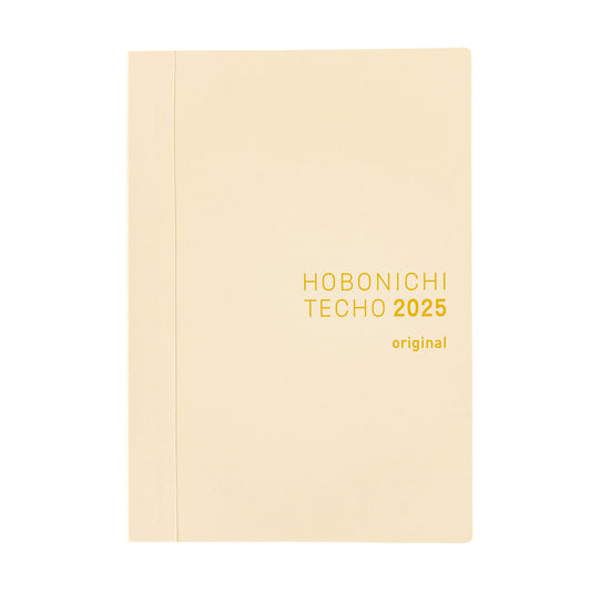 Hobonichi 2025 A6 Techo Original Book - English