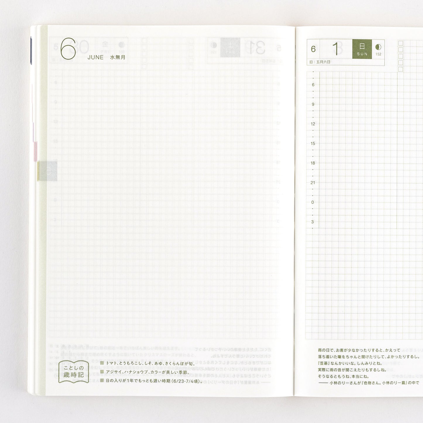 Hobonichi 2025 A5 Cousin Planner Book - English