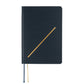 Hobonichi HON 2025 A6 Techo Hardcover Book - Slash (Navy)