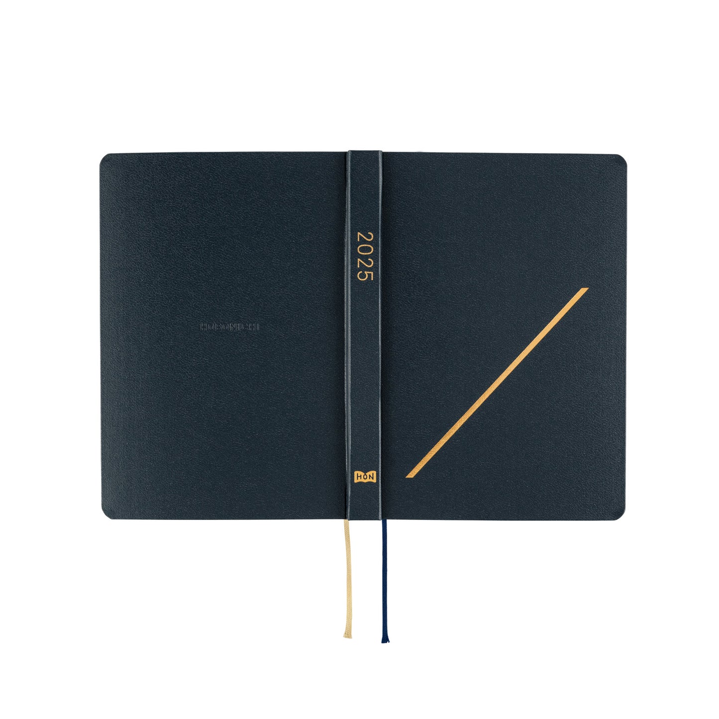 Hobonichi HON 2025 A6 Techo Hardcover Book - Slash (Navy)