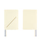 Hobonichi HON 2025 A6 Techo Hardcover Book - Slash (Ivory)