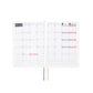 Hobonichi HON 2025 A5 Techo Hardcover Book - Slash (Ivory)