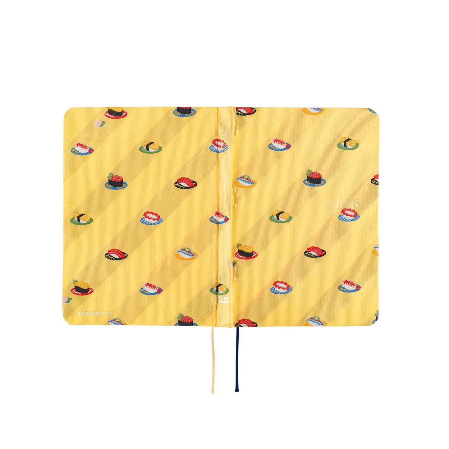 Hobonichi HON 2025 A6 Techo Hardcover Book - Bow & Tie: Sushi