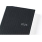 Hobonichi HON 2025 A6 Techo Hardcover Book - Paper Series: Black Gingham