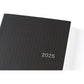 Hobonichi HON 2025 A5 Techo Hardcover Book - Paper Series: Black Gingham