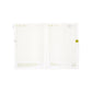 Hobonichi HON 2025 A5 Techo Hardcover Book - Paper Series: Black Gingham