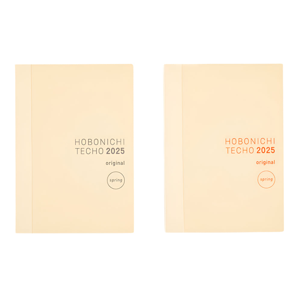 Hobonichi 2025 A6 Techo Original Book - Spring Edition Monday Start (Japanese)