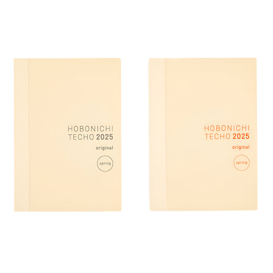 Hobonichi 2025 A6 Techo Original Book - Spring Edition Monday Start (Japanese)