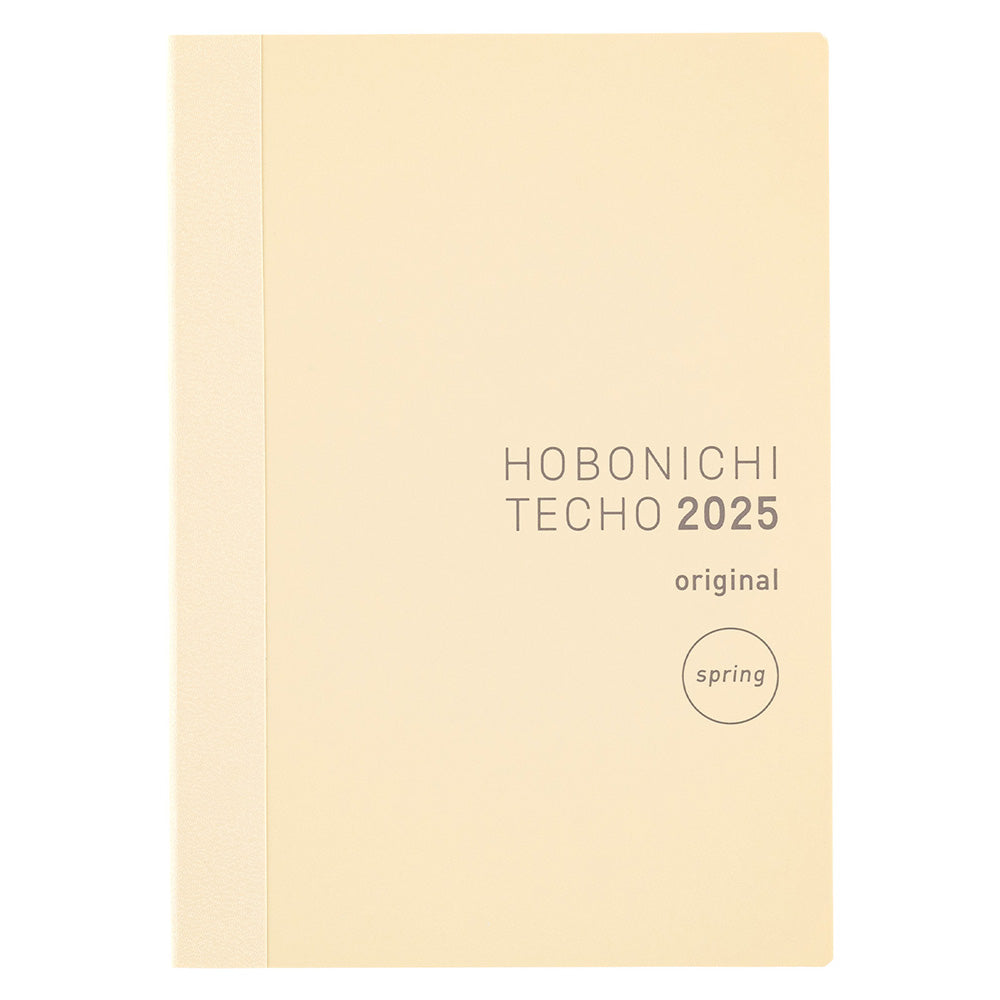 Hobonichi 2025 A6 Techo Original Book - Spring Edition Monday Start (Japanese)