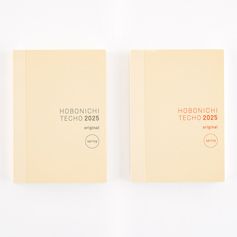 Hobonichi 2025 A6 Techo Original Book - Spring Edition Monday Start (Japanese)