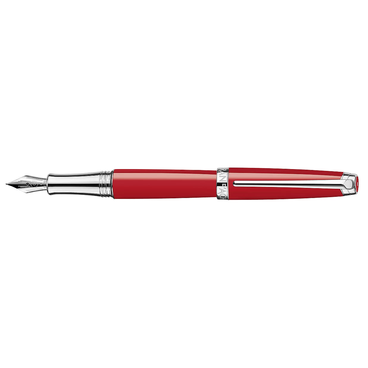 Caran D'Ache Leman V2 Fountain Pen - Scarlet Red