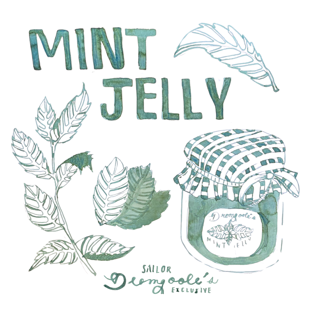 Sailor Mint Jelly (20ml) Bottled Ink (Dromgoole's Exclusive)