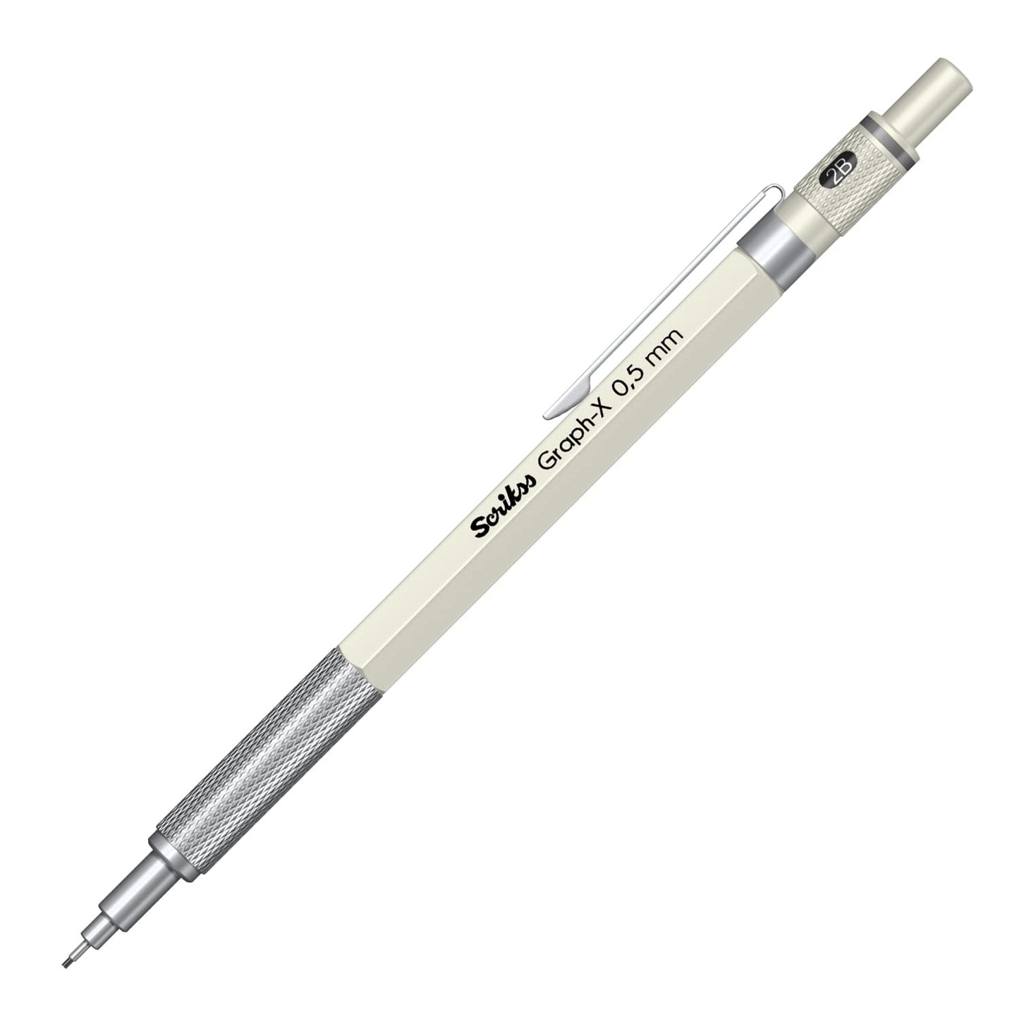 Scrikss Graph-X .5mm Mechanical Pencil - Ivory