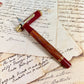 Pre-Owned Pelikan M600 Tortoiseshell Red 14K F