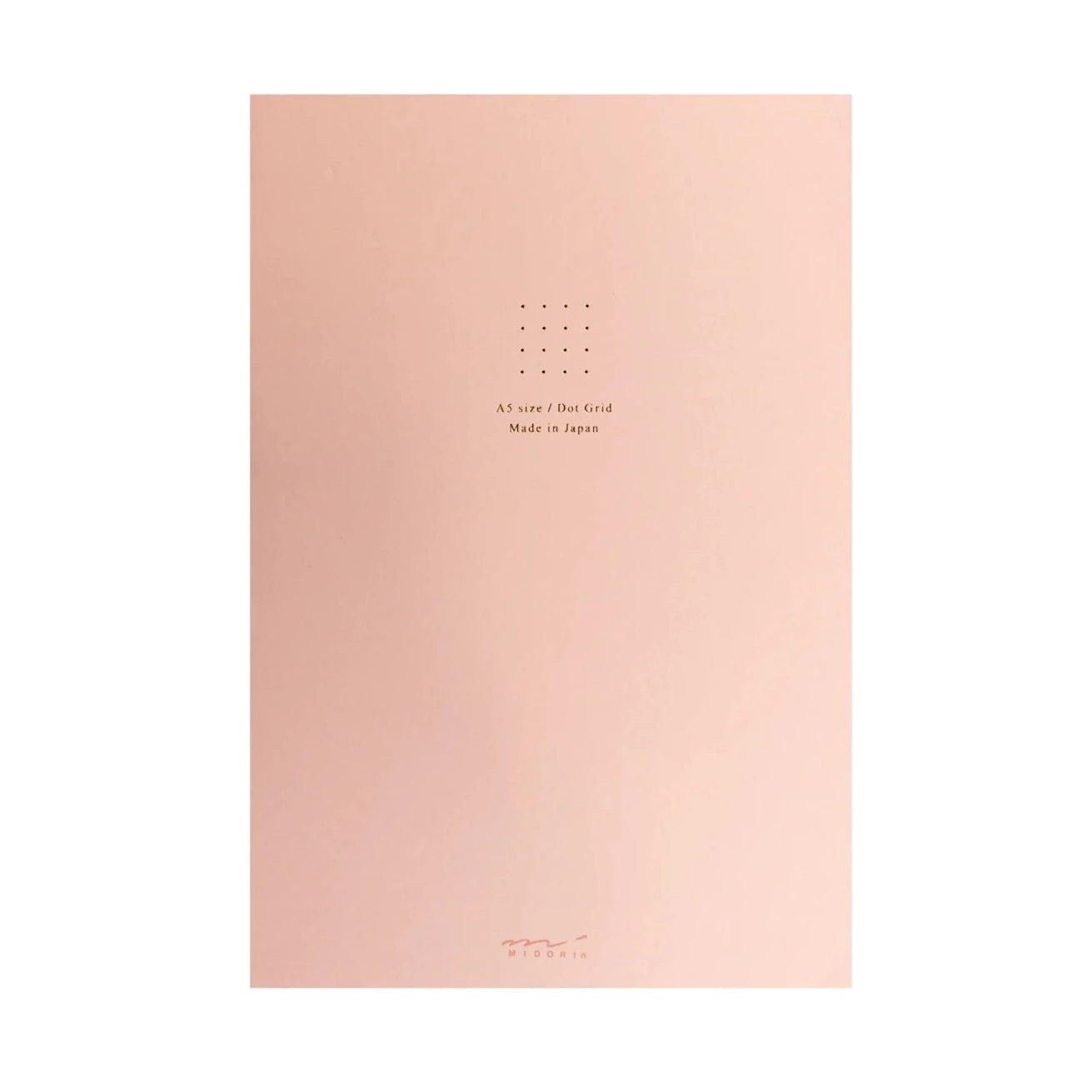 Midori A5 Dot Grid Notebook - Blue