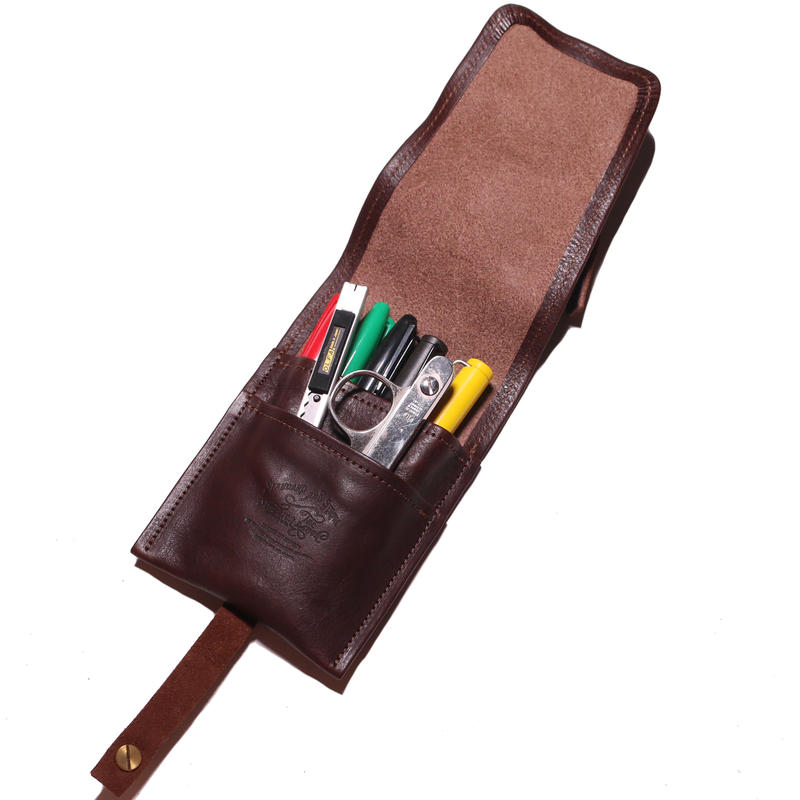 The Superior Labor Leather Tool Holder - Dark Brown