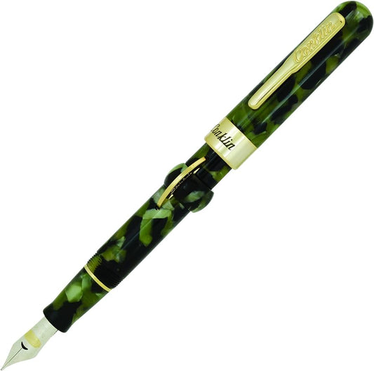 Conklin Mark Twain Crescent Fountain Pen - Vintage Green (Discontinued)