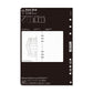 PLOTTER Refill Memo Pad 2mm Grid (80 Sheets) - A5 Size