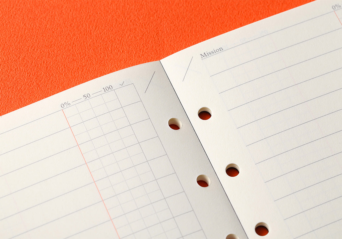 PLOTTER Refill Memo Pad To Do List (50 sheets) - Mini Size