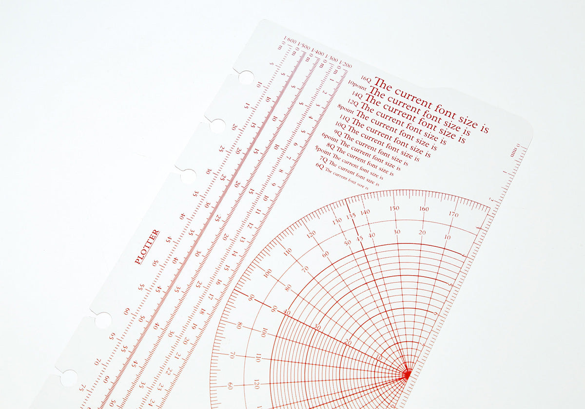 PLOTTER Accessory Refill Ruler Pad - Bible Size