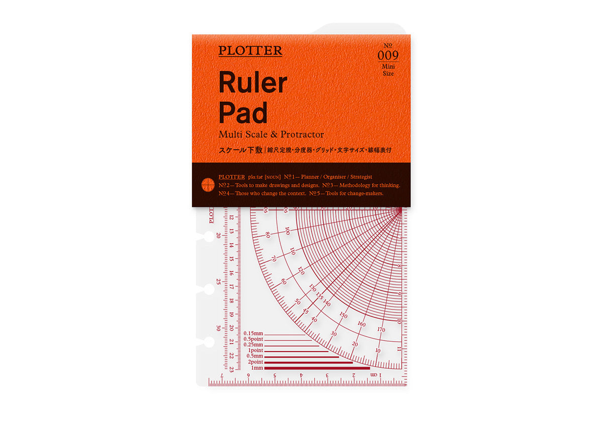 PLOTTER Accessory Refill Ruler Pad - Mini Size