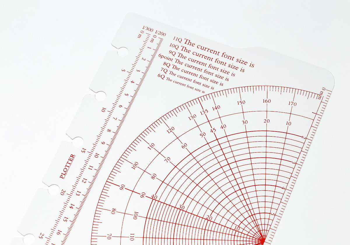 PLOTTER Accessory Refill Ruler Pad - Mini Size