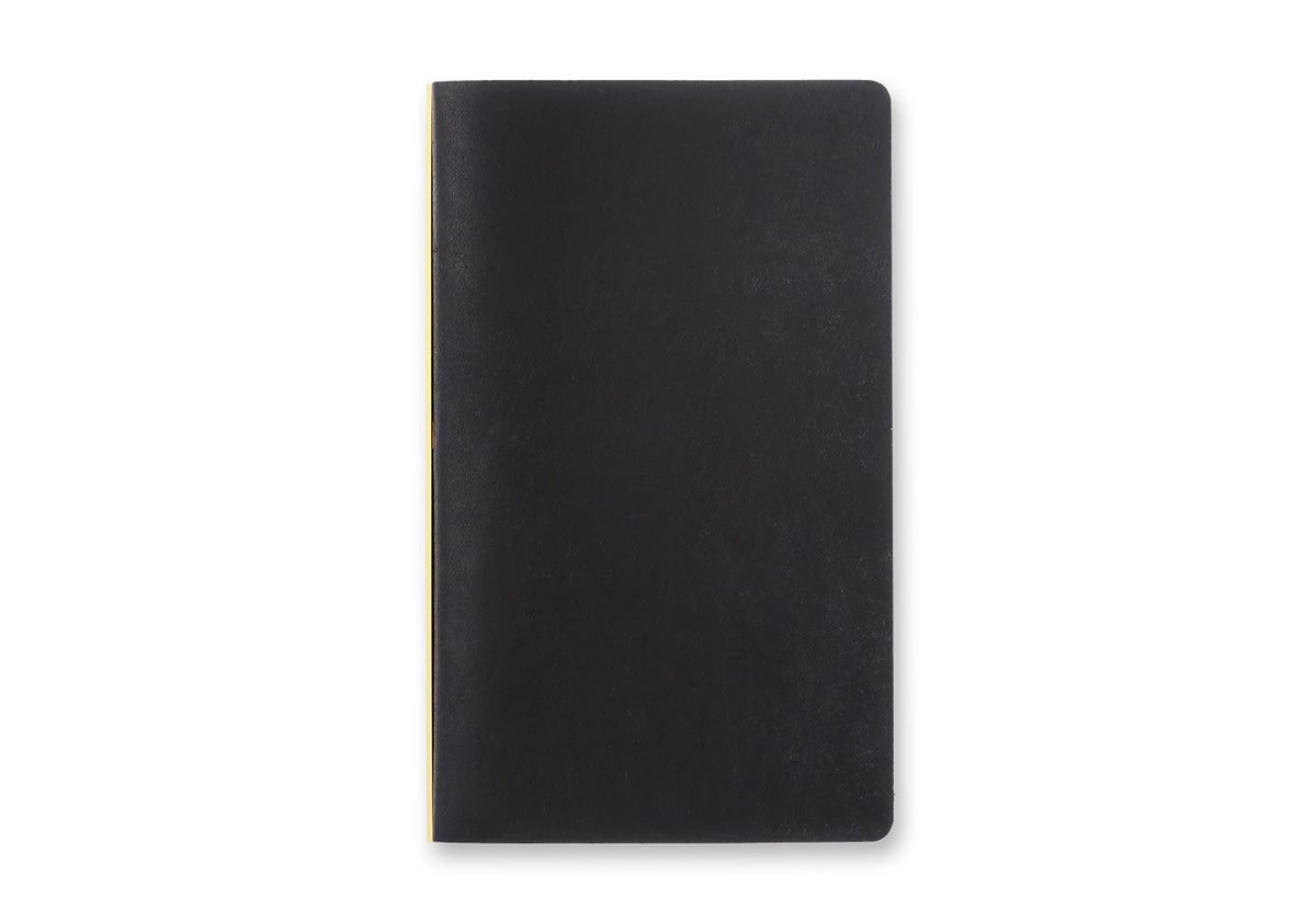 PLOTTER Bible Size Pueblo 6-Ring Leather Binder - Black