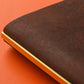 PLOTTER Bible Size Pueblo 6-Ring Leather Binder - Brown