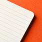 PLOTTER Refill Memo Pad 6mm Ruled (80 Sheets) - A5 Size