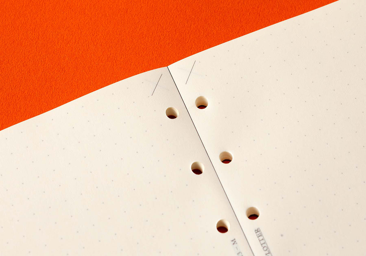 PLOTTER Refill Memo Pad 5mm Dot Grid (80 Sheets) - Mini Size