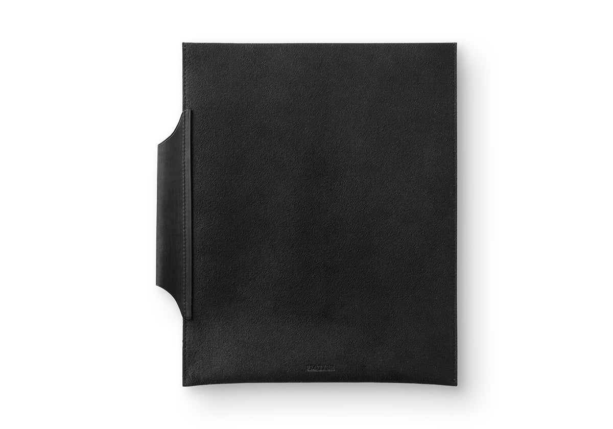 PLOTTER Leather A5 Binder Case - Black