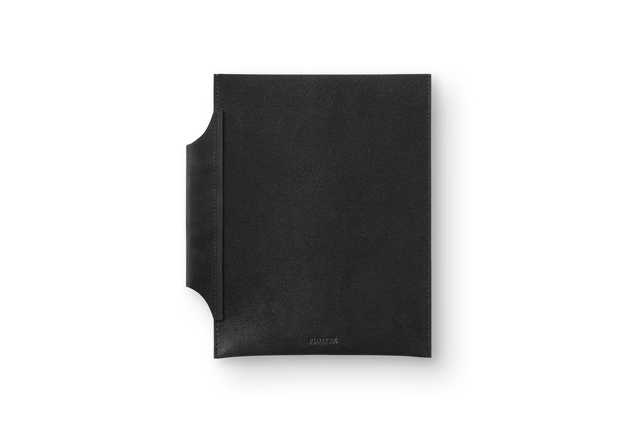 PLOTTER Leather Bible Binder Case - Black