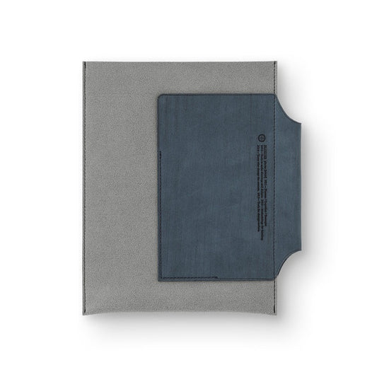 PLOTTER Leather Bible Binder Case - Navy