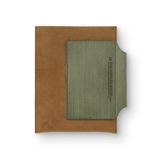 PLOTTER Leather Bible Binder Case - Green