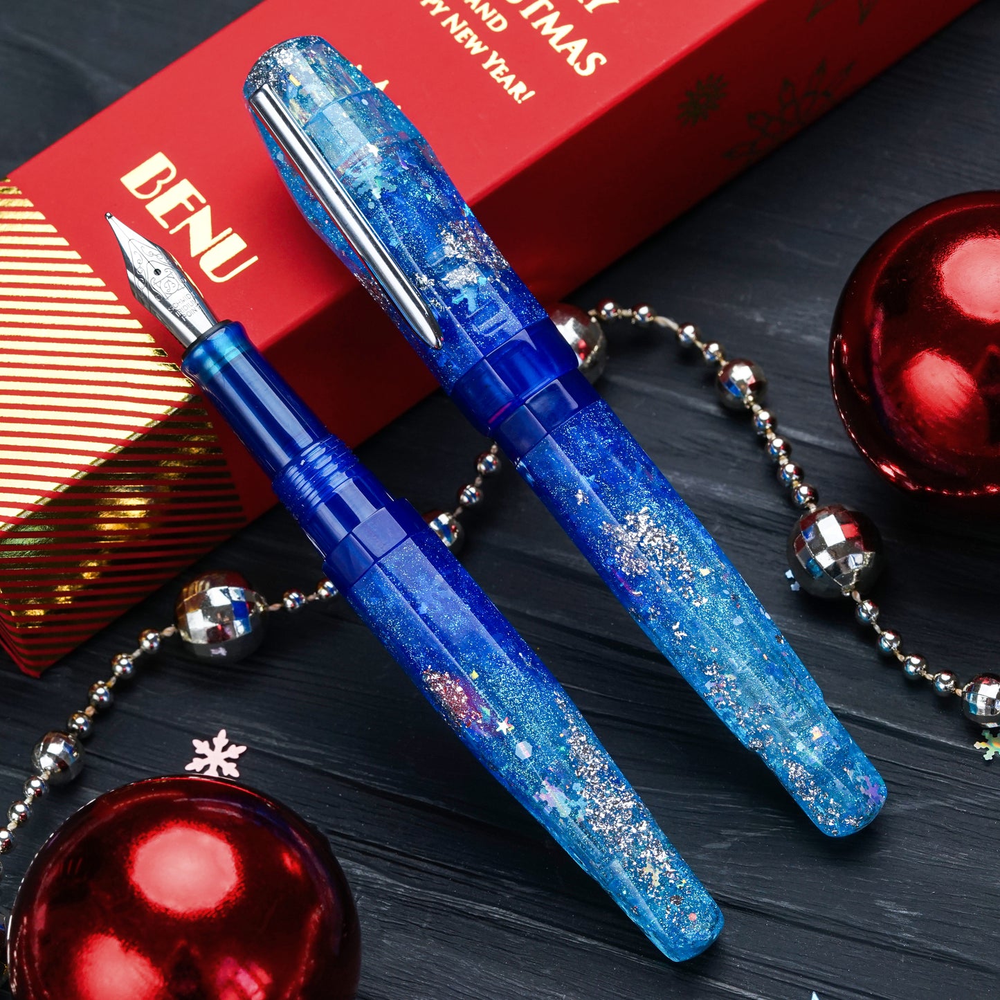 BENU AstroGem Fountain Pen - Christmas (Limited Edition)