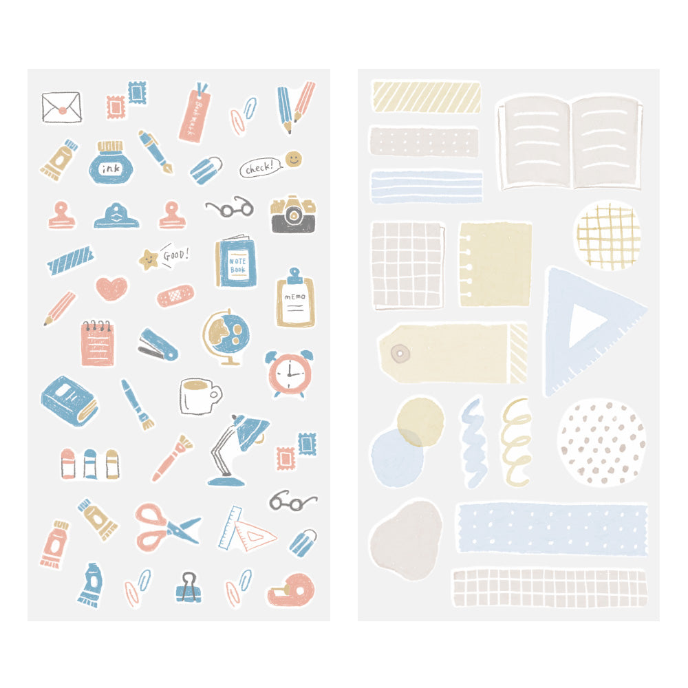 Midori Sticker - Stationery 2640 (2 Sheets)