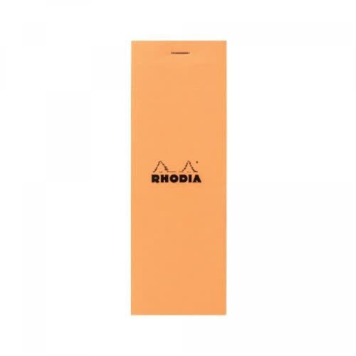 Rhodia #8 Top Staplebound Graph Notepad (3" x 8.25") - Orange