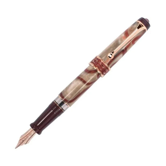 Aurora Oceania Fountain Pen with Rose Gold Trim (Limited Edition)