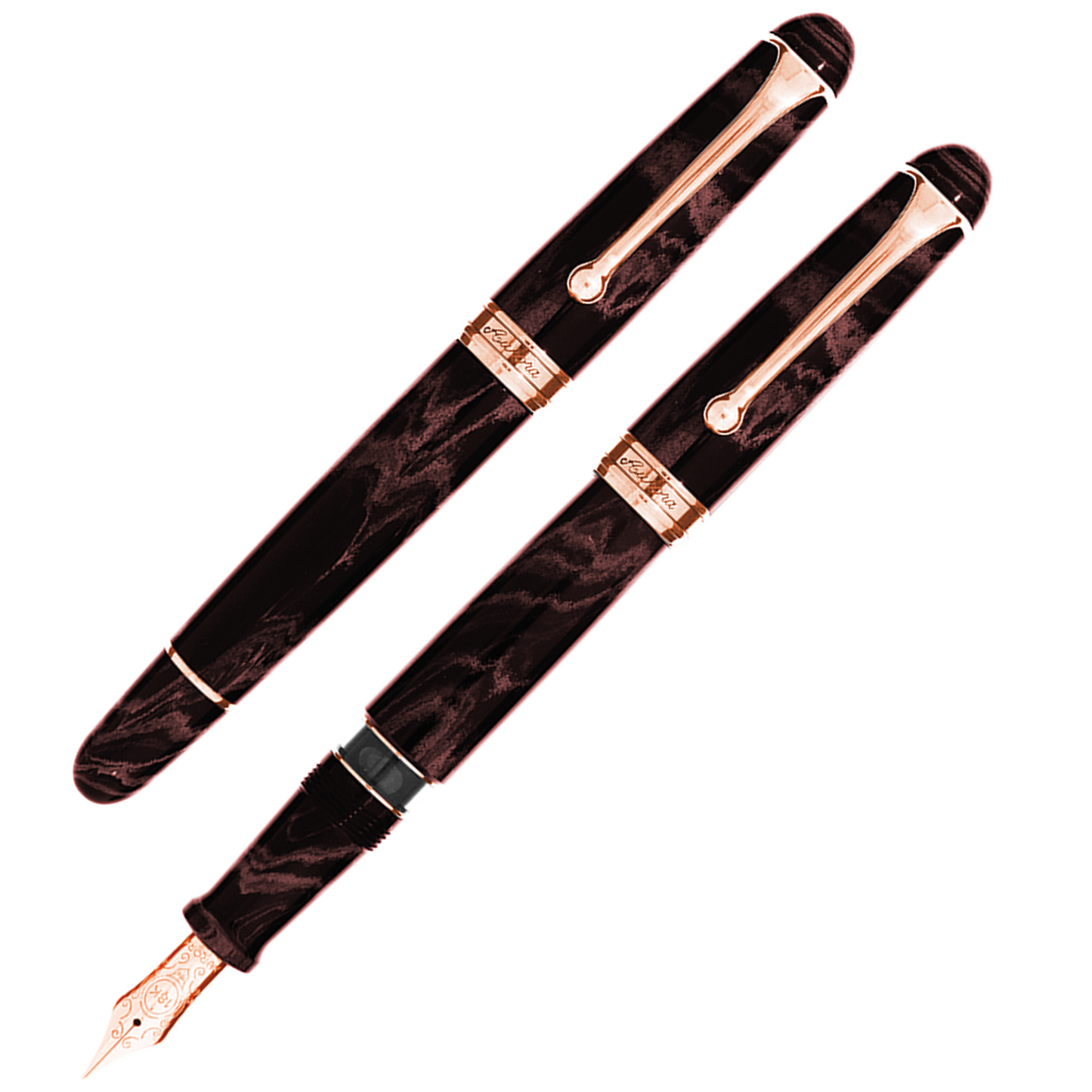 Aurora 88 Ebonite Cognac Fountain Pen (Limited Edition)