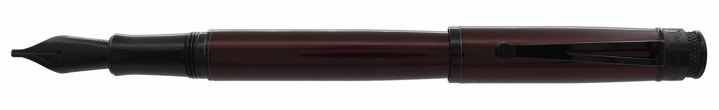 Retro 51 Tornado™ Stealth Lacquer Fountain Pen - Black Cherry