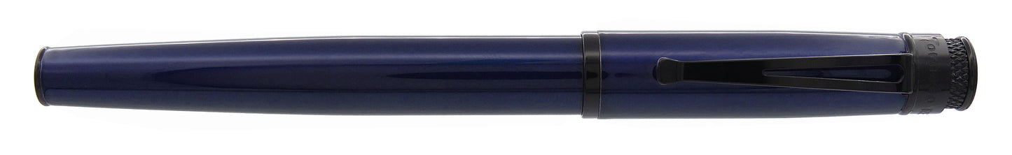 Retro 51 Tornado™ Stealth Lacquer Fountain Pen - Blue Black