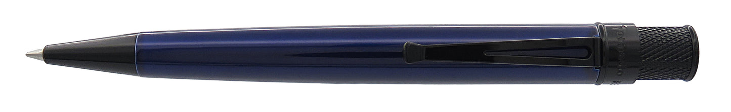 Retro 51 Tornado™ Stealth Lacquer Rollerball - Blue Black